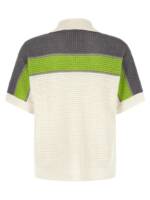 Casablanca Stripe Crochet Shirt
