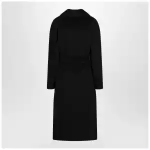 Max Mara Studio Black coat with belt