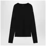 Moncler + Rick Owens Black cotton sweater