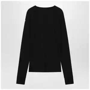 Moncler + Rick Owens Black cotton sweater