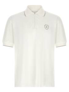 Brunello Cucinelli Techno Piquet Polo Shirt