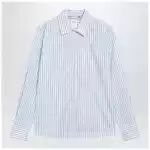 Max Mara White/light blue striped shirt