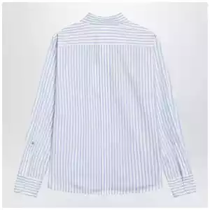 Max Mara White/light blue striped shirt
