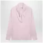 Max Mara Pink blouse in silk charmeuse