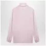 Max Mara Pink blouse in silk charmeuse