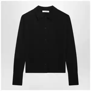 Max Mara Navy wool-blend cardigan
