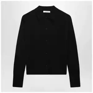 Max Mara Black wool-blend cardigan