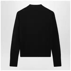 Max Mara Black wool-blend cardigan