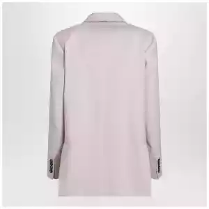 Max Mara Dusty beige double-breasted wool-blend jacket