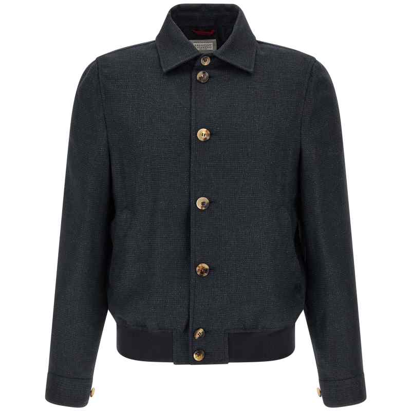 Brunello Cucinelli Linen Blend Jacket