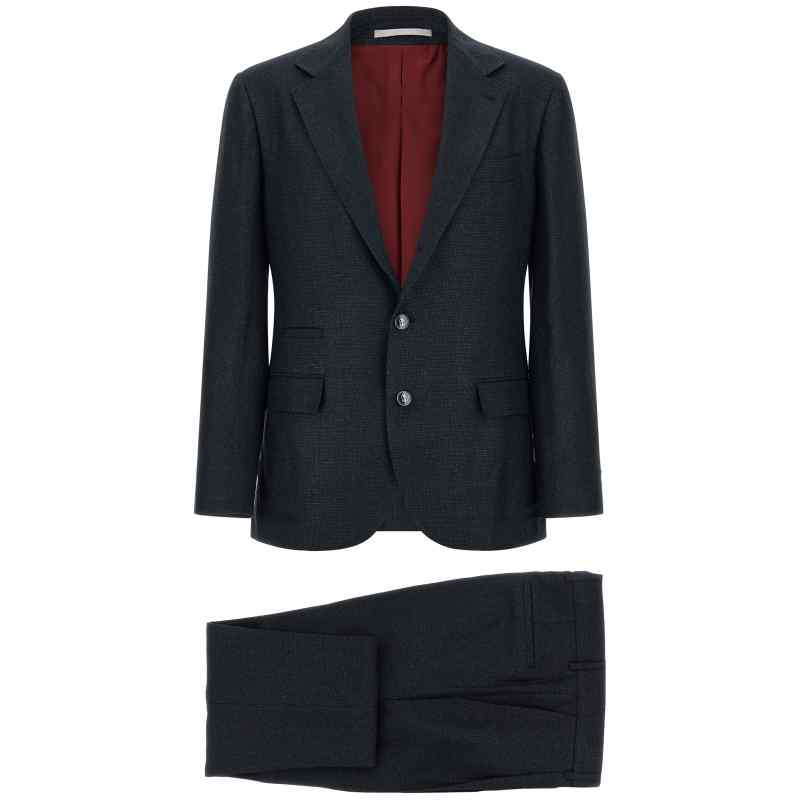 Brunello Cucinelli Hopsack Dress