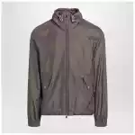Brunello Cucinelli Taupe silk-blend jacket