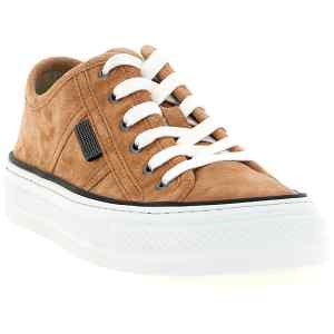 Brunello Cucinelli Shiny Tab Sneakers