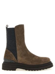 Brunello Cucinelli Precious Detail Ankle Boots