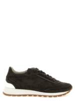 Brunello Cucinelli Monile Suede Sneakers