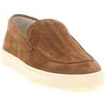 Brunello Cucinelli Suede Chevron Loafers