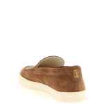 Brunello Cucinelli Suede Chevron Loafers