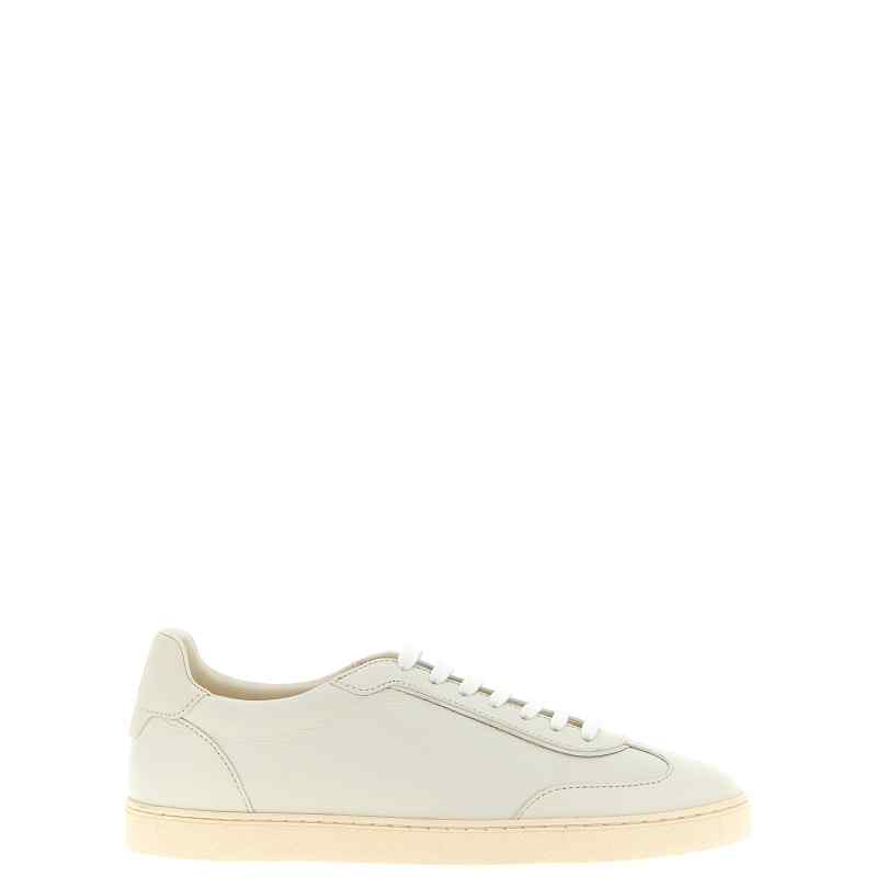 Brunello Cucinelli Deer Leather Sneakers