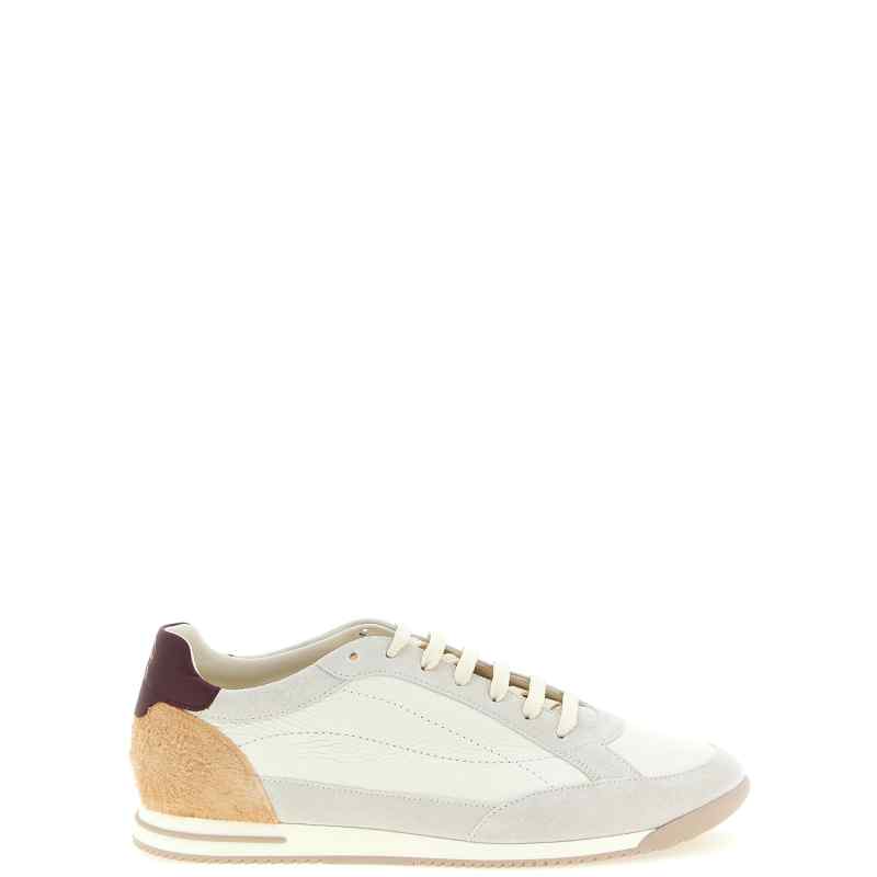 Brunello Cucinelli Deer And Suede Sneakers