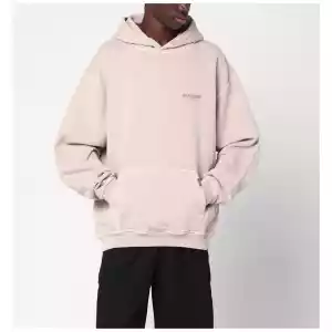 Represent Dusty mauve oversized hooded sweatshirt