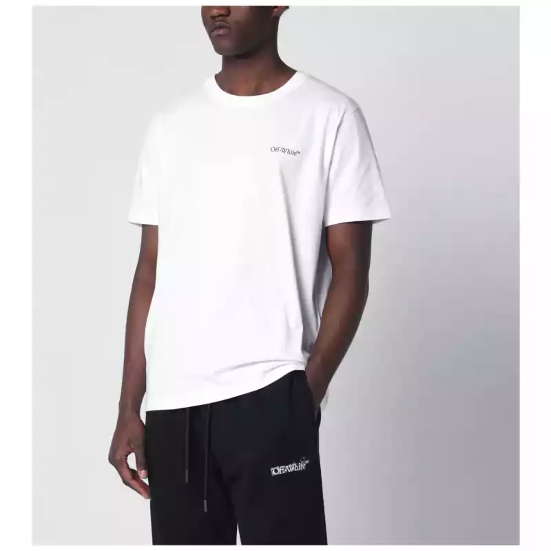 Off White Off-White™ White T-shirt with logo print