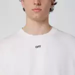 Off White Off-White™ Paint Arrow Skate T-shirt in light mauve