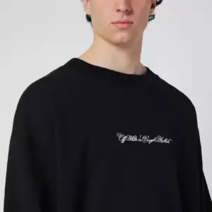 Off White Off-White™ Black Script Arrow Diagonal Skate sweatshirt