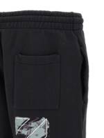 Off White Paint Diag Skate Bermuda Shorts