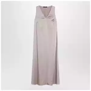 Weekend Max Mara Blush satin fluid dress