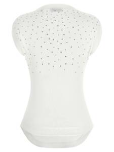 Off White Top Swarowski