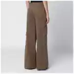 Off White Off-White™ Brown cotton cargo trousers