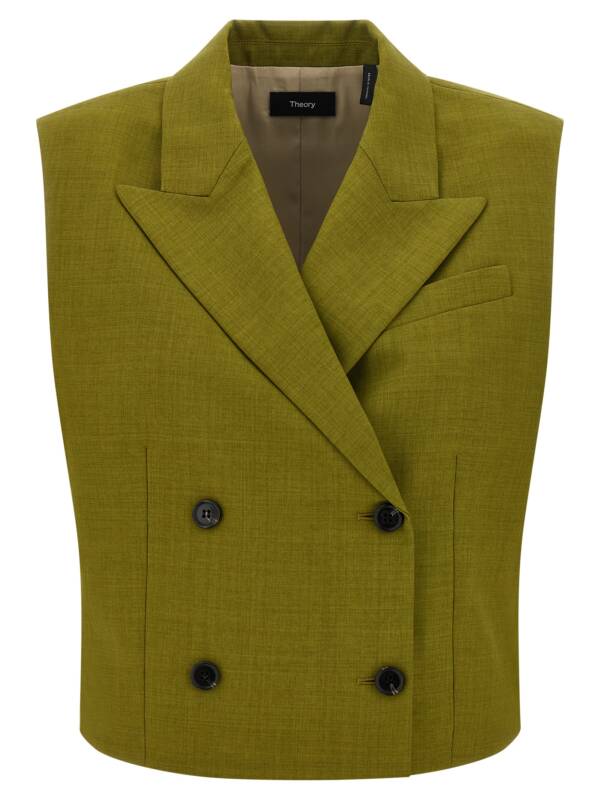 Theory Double-breasted Vest