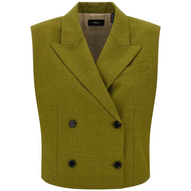 Theory Double-breasted Vest