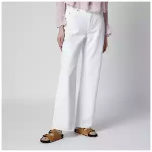 ISABEL MARANT White Dromie trousers
