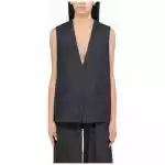 AMIRI Blue cotton waistcoat
