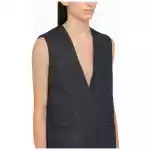 AMIRI Blue cotton waistcoat