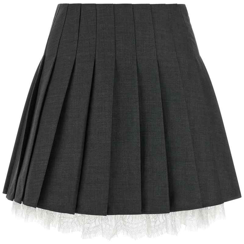 Self-Portrait Pleated Skirt