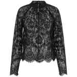 Self-Portrait Black Lace Blouse