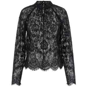 Self-Portrait Black Lace Blouse