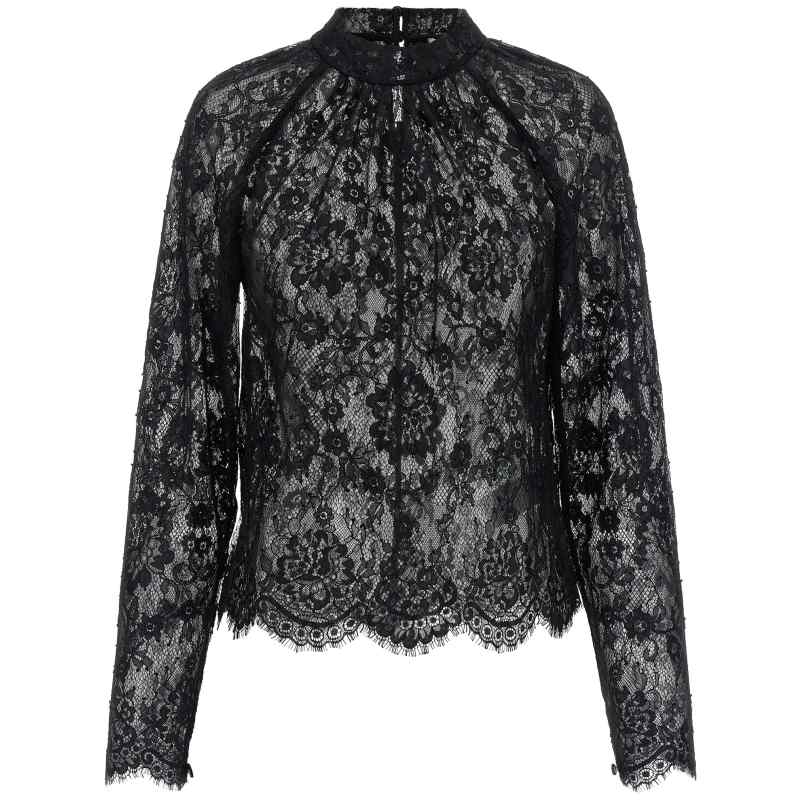 PF26032TABBLACK_01_M_2026-05-15T07-38-56.287Z Self-Portrait Black Lace Blouse