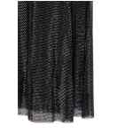 Self-Portrait Black Rhinestone Draped Maxi Dress