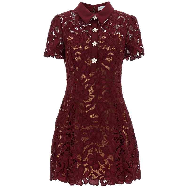 PF26111SABUBURGUNDY_01_M_2026-05-15T07-38-41.015Z Self-Portrait Burgundy Lace Mini Dress