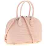 Self-Portrait Embossed Leather Handbag