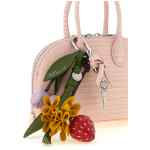 Self-Portrait Embossed Leather Handbag