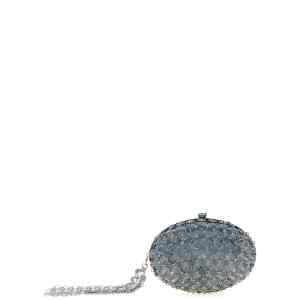 Self-Portrait Crystal Chain Clutch