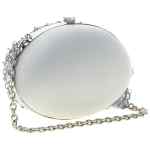 Self-Portrait Crystal Chain Clutch