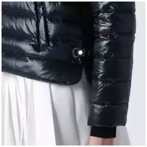 HERNO Navy blue ultralight nylon puffer jacket