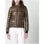 HERNO Military Green Ultralight Nylon Bomber Jacket