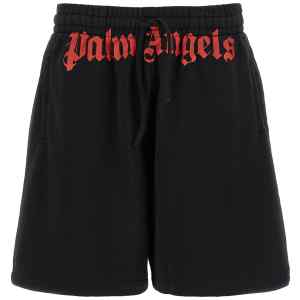 Palm Angels Logo Bermuda Shorts