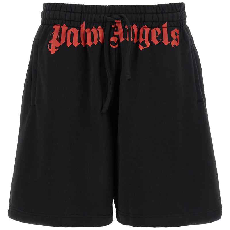 Palm Angels Logo Bermuda Shorts